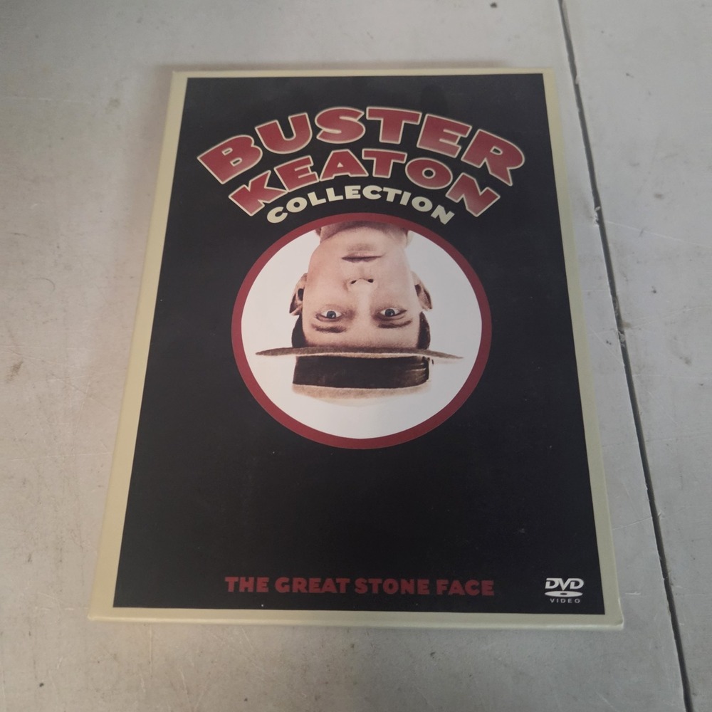 Buster Keaton Collection The Great Stone Face 2 DVD & Screenplay Reproduction